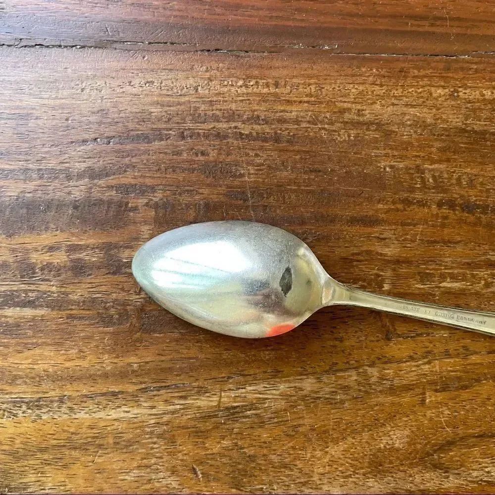 Vintage Oneida Tudor Plate 1937 June Nursery Teaspoon